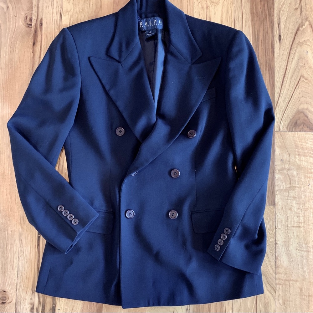 Vintage Ralph Lauren blue label blazer